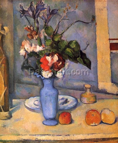 The Blue Vase” – 1887 Post-Impressionist Still Life by Cézanne (Musée d’Orsay)