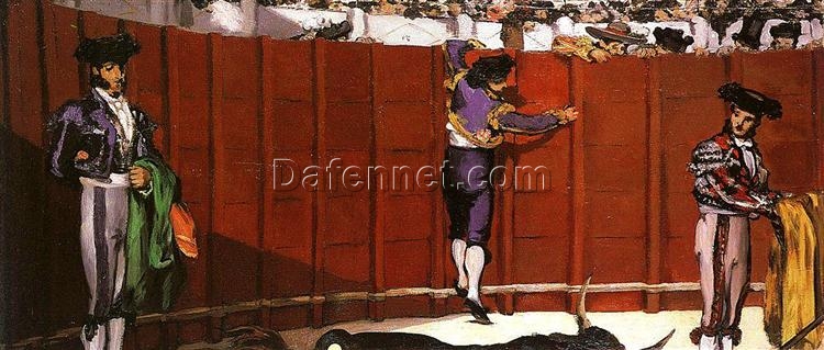 The Bullfight – Inspired by Edouard Manet (1864) Realist Oil Painting