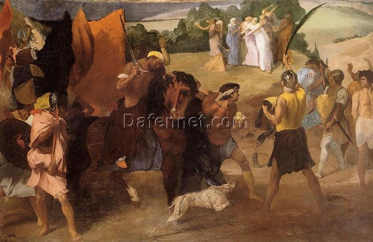 Edgar Degas ‘The Daughter of Jephtha’ (1859-1860) – Religious Oil Painting Reproduction