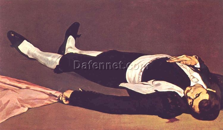 The Dead Toreador – Inspired by Edouard Manet (1865) Realist Oil Painting