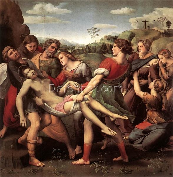 “The Deposition” by Raphael (1507) | Religious Art from the High Renaissance