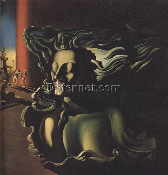 The Dream – Inspired by Salvador Dali, Surrealist Oil Painting Reproduction on Canvas