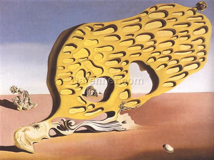 The Enigma of My Desire – Surrealism-Inspired Symbolic Painting by Salvador Dali