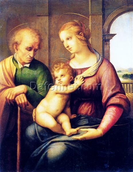 The Holy Family by Raphael (1506) | High Renaissance Religious Painting