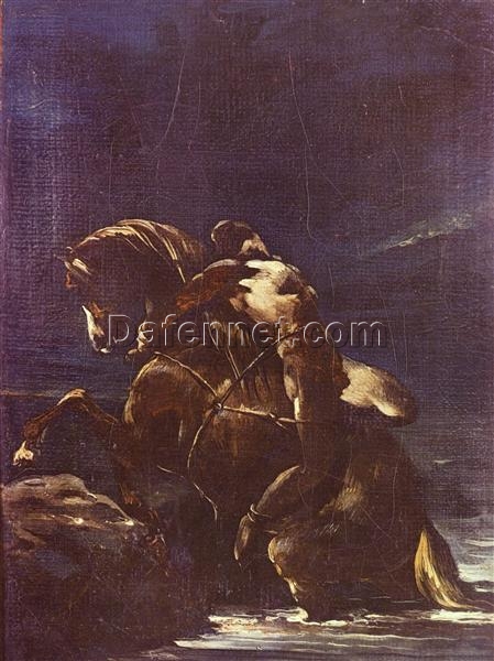 Théodore Géricault The Page Mazeppa – Romanticism Oil Painting Reproduction on Canvas