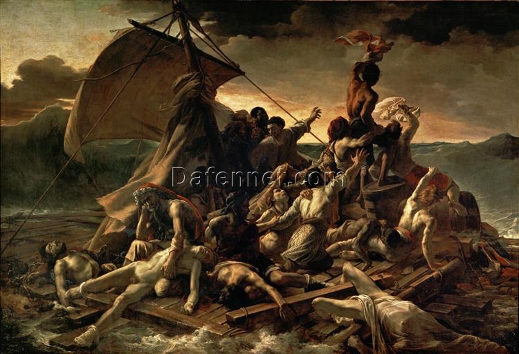 Théodore Géricault The Raft of the Medusa – Large-Scale Romanticism & Realism Oil Painting Reproduction