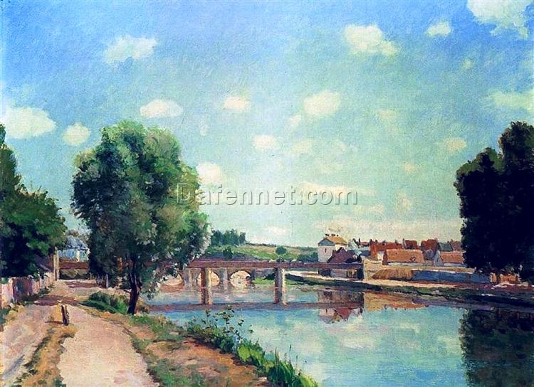 The Railway Bridge, Pontoise” – Pissarro’s Realist Interpretation of 19th Century Industrial Landscape