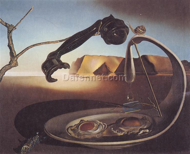 The Sublime Moment” – Surrealism-Inspired Symbolic Painting by Salvador Dali (1938)