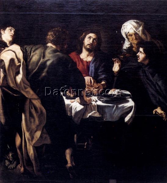 The Supper at Emmaus – Peter Paul Rubens 1610 Oil Painting for Religious Art Collectors