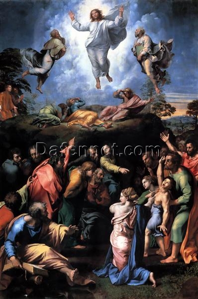 Buy Hand-Painted Oil Painting of Raphael’s ‘The Transfiguration’ – High Renaissance Masterpiece