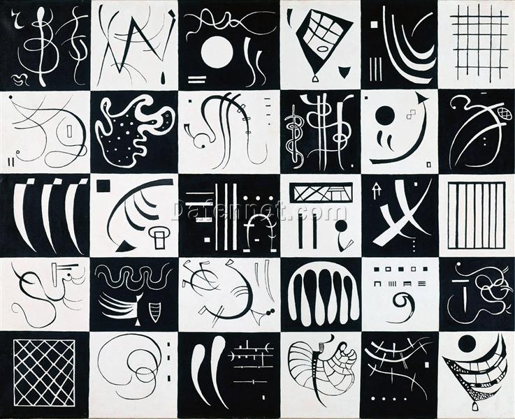 Wassily Kandinsky – Thirty (1937) – A Bold Abstract Masterpiece