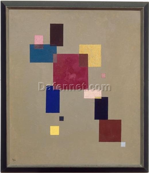 Wassily Kandinsky – Thirteen Rectangles (1930) – A Bold Study in Geometry and Color