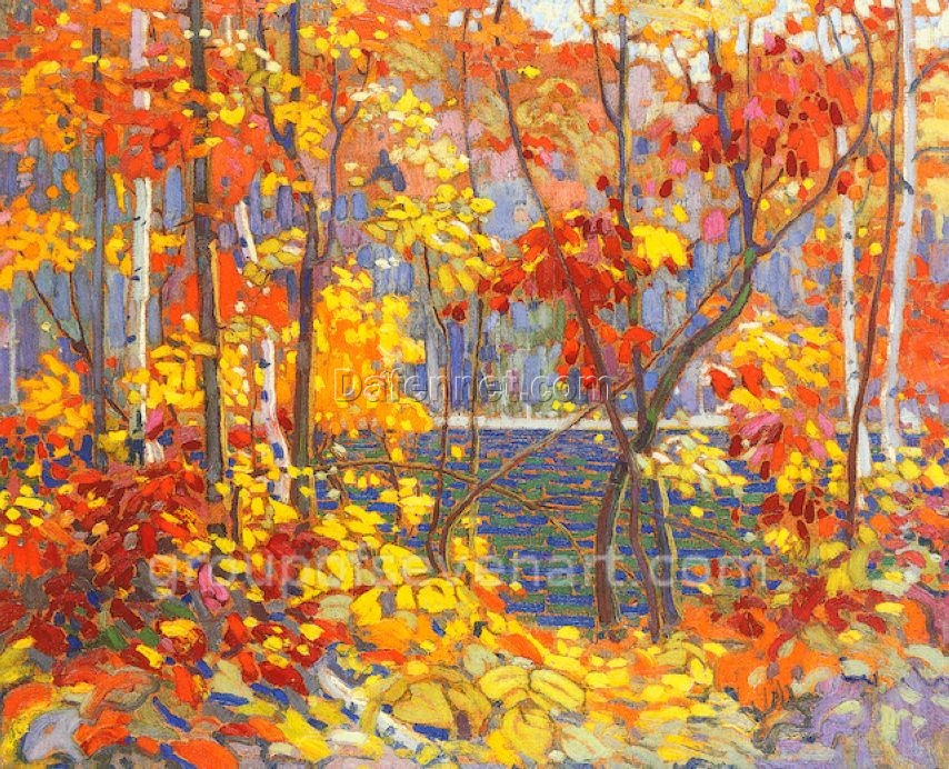 Canadian Landscape Masterpiece – The Pool by Tom Thomson, High-Quality Replica