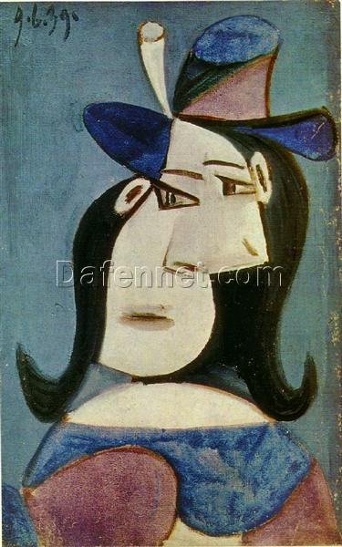 Surrealist Portrait Inspired by Picasso – ‘Untitled’ (1939) Oil on Canvas