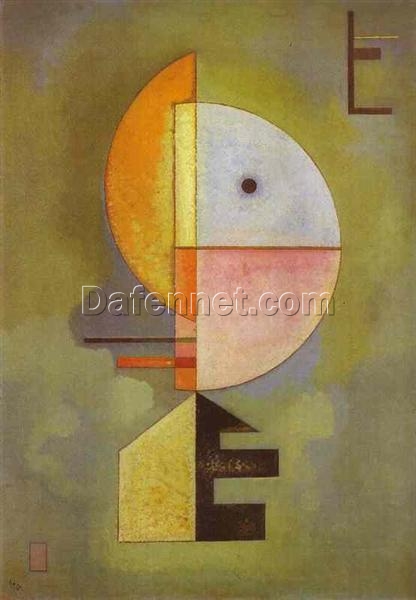 Wassily Kandinsky – Upward (1929) – A Powerful Exploration of Vertical Motion in Abstract Art