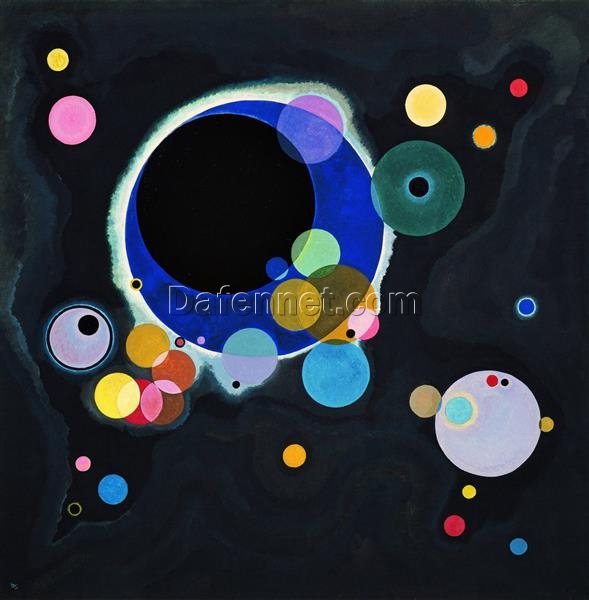 Wassily Kandinsky’s Several Circles – 1926 Abstract Art Masterpiece Replica