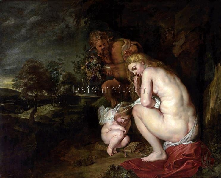 Venus Frigida” by Peter Paul Rubens – Baroque Mythology Reproduction in Oil