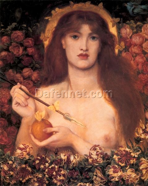 Buy Venus Verticordia by Dante Gabriel Rossetti – Mythological Romantic Oil Painting Reproduction