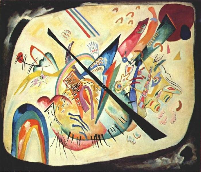 Kandinsky’s White Oval (1919) – Geometric Abstraction and the Power of Simplicity