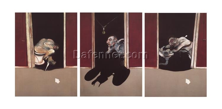 Custom Oil Painting – Francis Bacon 1973 Triptych, May–June 1973 from Dafen Oil Painting Studio