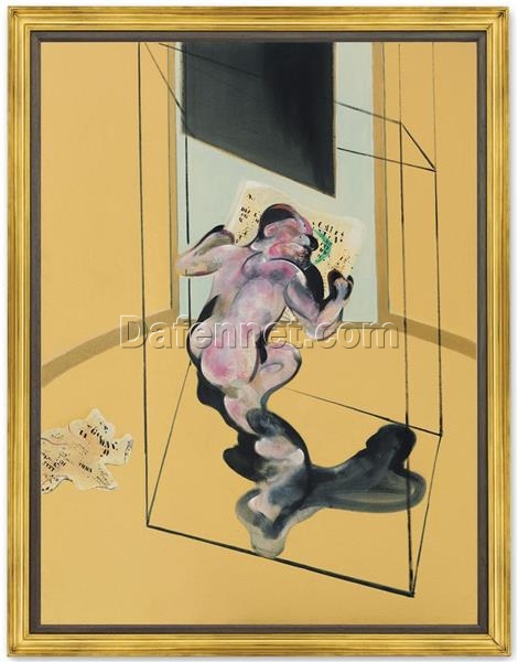 Custom Oil Painting – Francis Bacon 1972 Figure in Movement from Dafen Oil Painting Studio