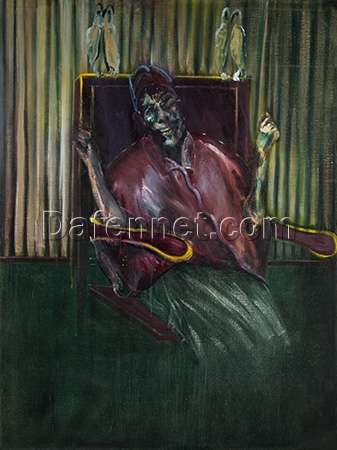 Pope With Owls by Francis Bacon (1958) – Custom Oil Painting Reproduction from Dafen Oil Painting Village Studio