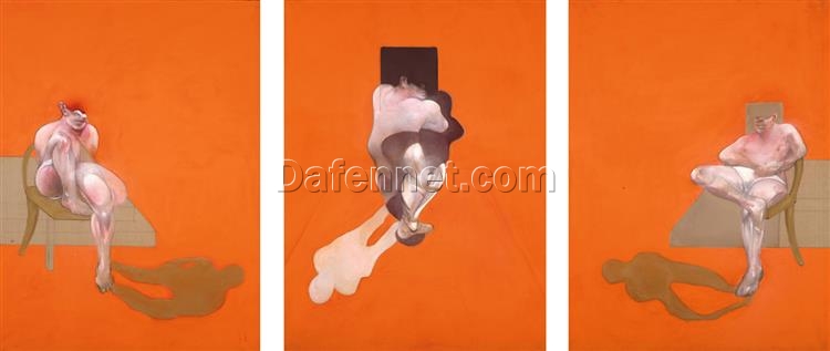 Custom Oil Painting – Francis Bacon Triptych 1983 (1984) from Dafen Oil Painting Studio