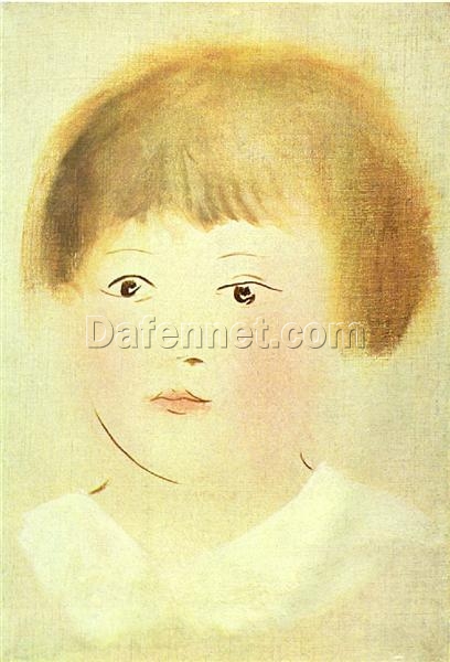 Artist’s Son by Pablo Picasso – 1925 Expressionist Portrait Oil Painting, Custom Art from Dafen Village Studio