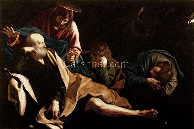 Caravaggio’s ‘Christ on the Mount of Olives’ – Custom Baroque Religious Oil Painting from Da Fen Oil Painting Village Studio