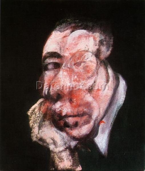 Head III by Francis Bacon (1961) – Custom Oil Painting Reproduction from Dafen Oil Painting Village Studio