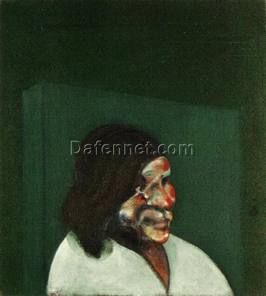 Head of a Woman by Francis Bacon (1960) – Custom Oil Painting Reproduction from Dafen Oil Painting Village Studio