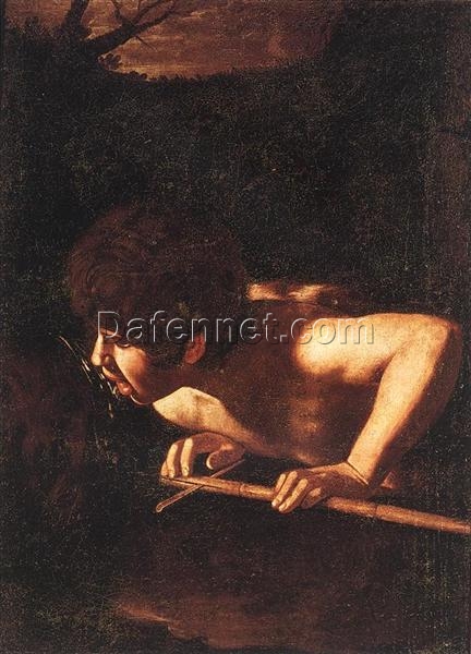 Caravaggio’s ‘John the Baptist’ – Custom Baroque Religious Oil Painting from Da Fen Oil Painting Village Studio