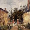 madame s with her children in their garden at trouville 1873.jpgLarge