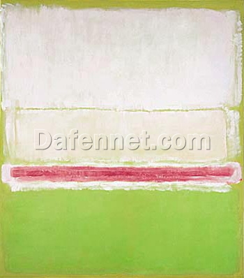 Color Field Painting Inspired by Mark Rothko – No. 2 (No. 7 and No. 2), c. 1951 – Da Fen Village Studio Abstract Mixed Media Art for Modern Home & Office Décor