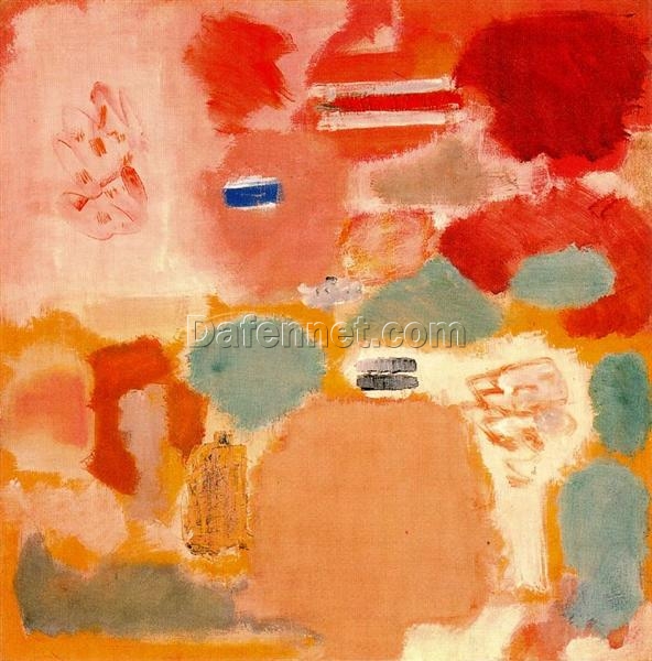 Abstract Expressionism Painting Inspired by Mark Rothko – No. 21, 1949 – Da Fen Village Studio Abstract Oil Art for Modern Home & Office Décor