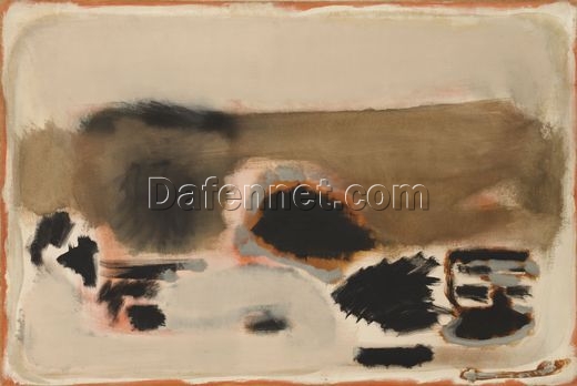 Abstract Expressionism Painting Inspired by Mark Rothko – No. 5/No. 24, 1948 – Da Fen Village Studio Abstract Oil Art for Modern Home & Office Décor