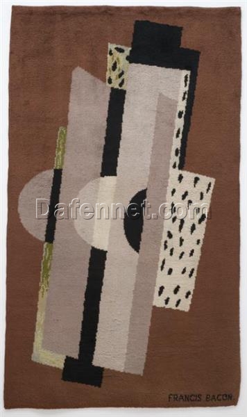 Custom Hand-Painted Francis Bacon Rug 1929 Abstract Oil Painting – Dafen Oil Painting Village Studio Reproduction