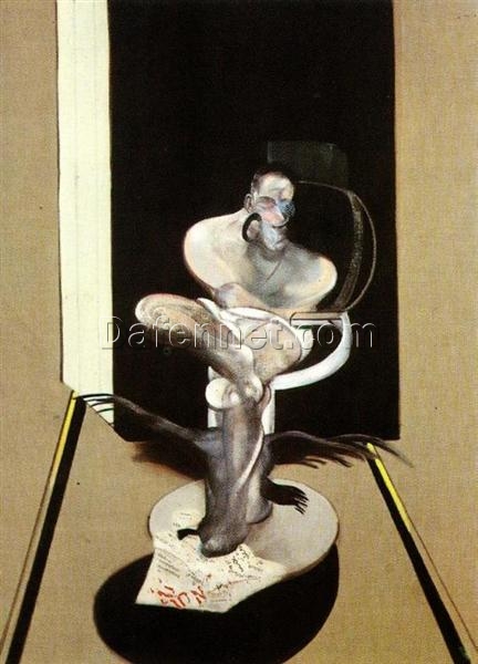 Custom Oil Painting – Francis Bacon 1977 Seated Figure from Dafen Oil Painting Studio