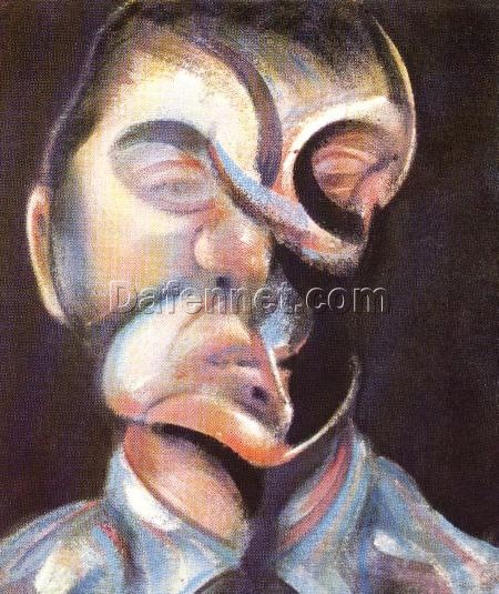 Custom Oil Painting – Francis Bacon 1972 Self-Portrait from Dafen Oil Painting Studio