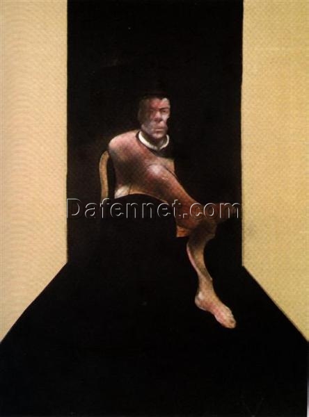 Francis Bacon 1988 Study for a Portrait of John Edwards – Oil Painting Reproduction by Dafen Village Oil Painting Studio