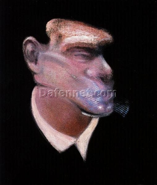 Francis Bacon 1989 Study for a Portrait of John Edwards – Oil Painting Reproduction by Dafen Village Oil Painting Studio