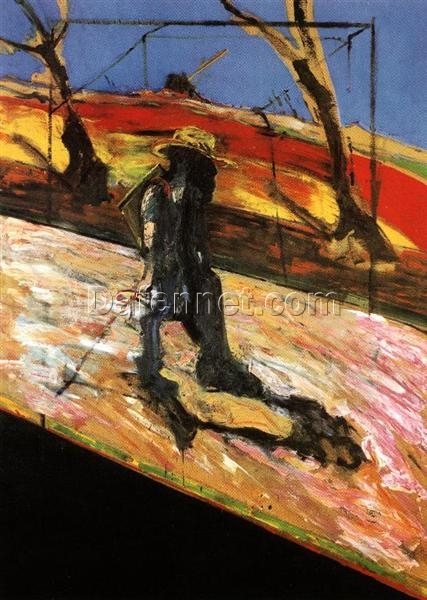 Study for a Portrait of Van Gogh II by Francis Bacon (1957) – Custom Oil Painting Reproduction from Dafen Oil Painting Village Studio