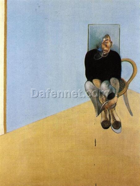 Custom Oil Painting – Francis Bacon 1982 Study for Self-Portrait from Dafen Oil Painting Studio