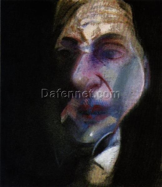 Custom Oil Painting – Francis Bacon 1979 Study for Self-Portrait from Dafen Oil Painting Studio