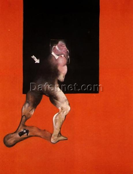 Francis Bacon Human Body Study – 1992 Expressionism Sketch Style Oil Painting Reproduction – Dafen Village Art Studio