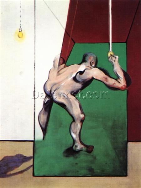 Custom Oil Painting – Francis Bacon 1973-1974 Study for the Human Body (Man Turning on the Light) from Dafen Oil Painting Studio