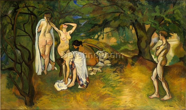 Exquisite Hand – Painted Oil Painting Inspired by Suzanne Valadon’s ‘Joy of Life’ – Dafen Village’s Artistic Masterpiece