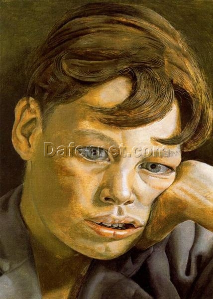 Custom – Made “Boy’s Head” Inspired Expressionist Portrait Oil Painting by Dafen Village Experts – Tailored to Your Preferences