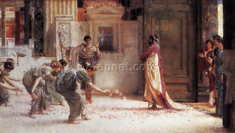 High – Quality Reproduction of Alma – Tadema’s Caracalla Oil Painting – Exclusive from Dafen Village Artisans