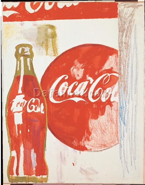 High – Quality ‘Coca – Cola (1)’ Inspired Pop Art Oil Painting by Andy Warhol, 1961 Style – Handmade in Dafen Village Oil Painting Studio